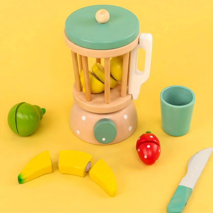 Wooden Fruit Juicer Toy Set