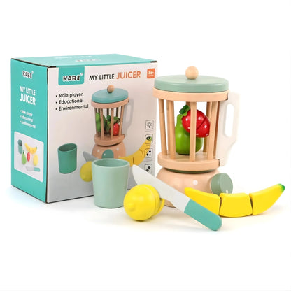 Wooden Fruit Juicer Toy Set