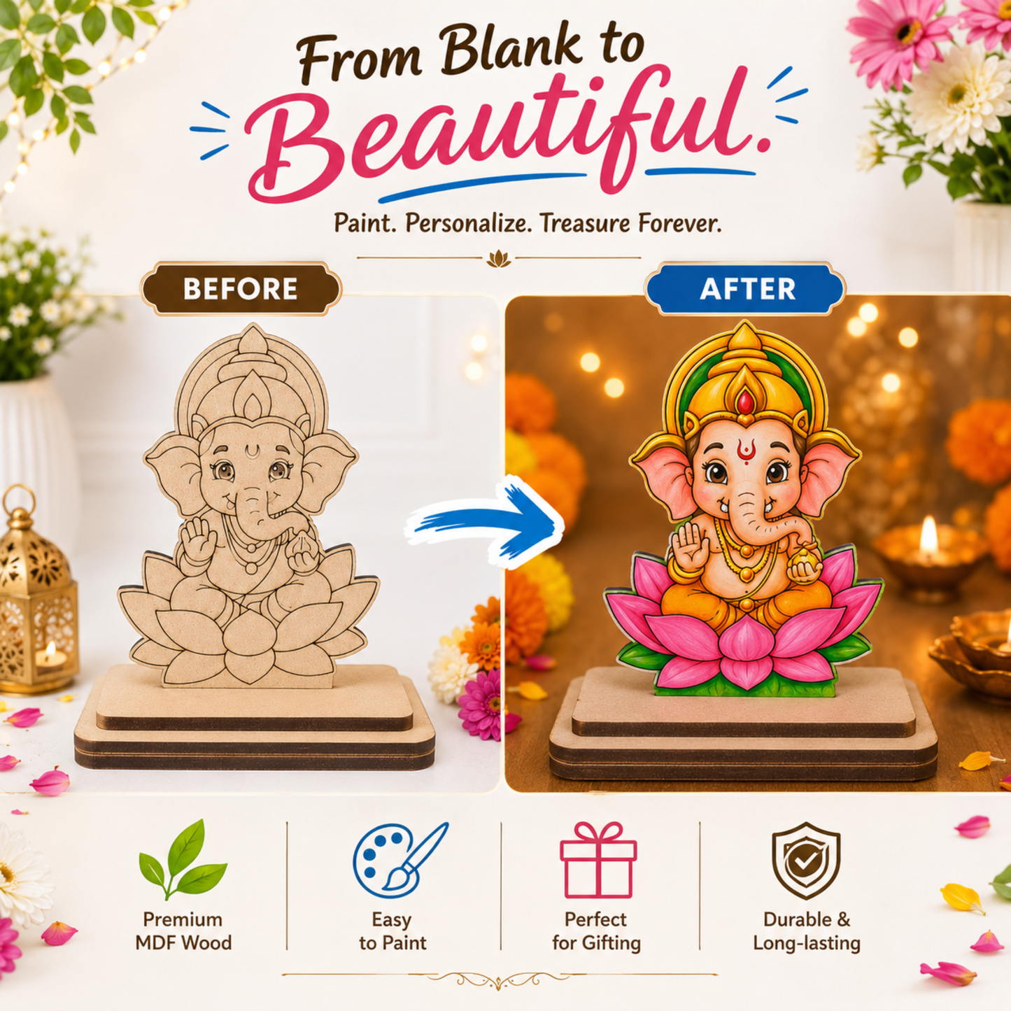 Ganpati Bappa DIY Painting Kit