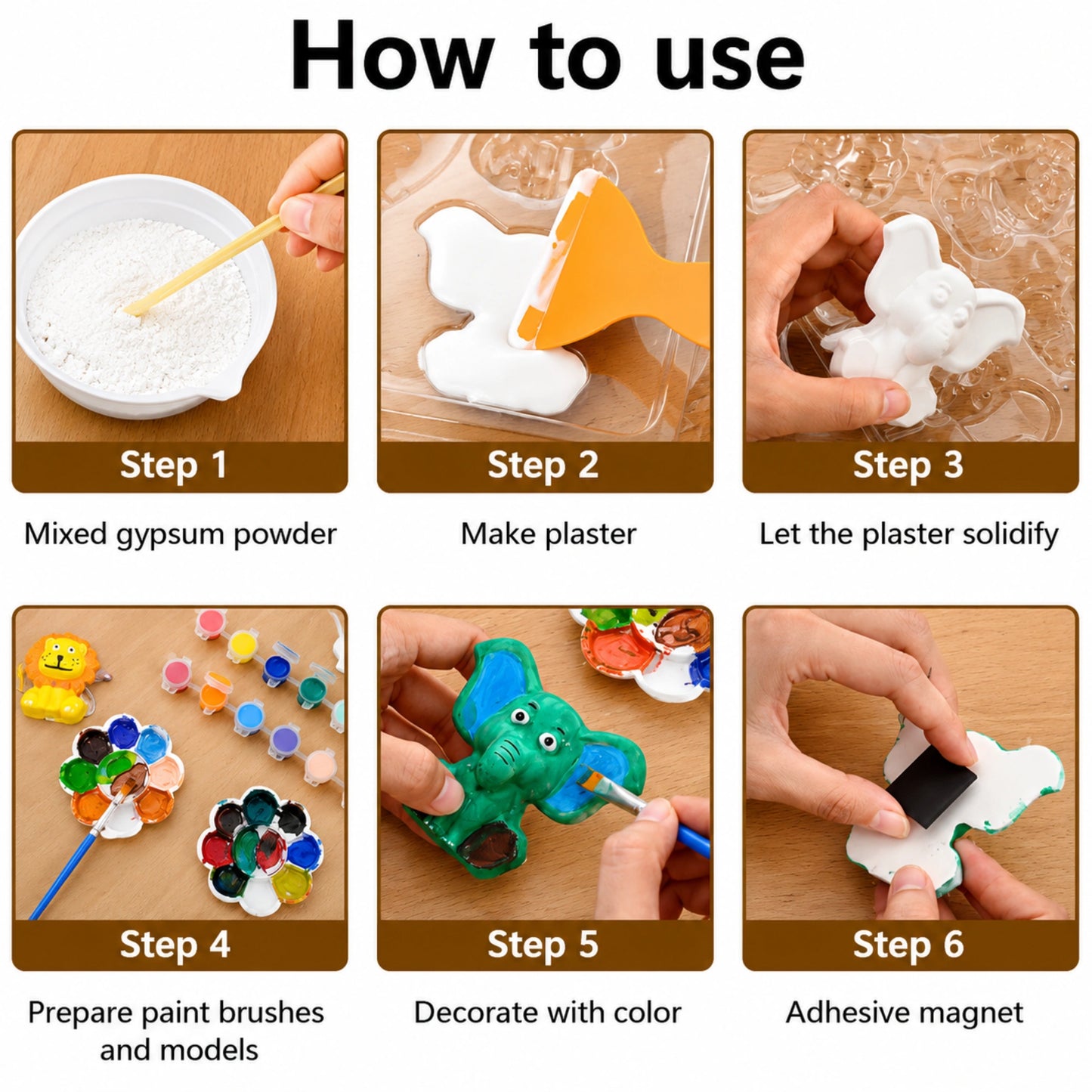 Dessert Mould & Paint DIY