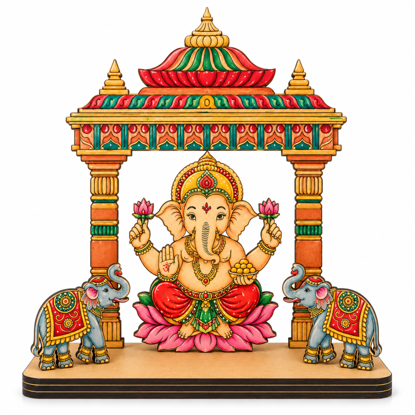 Ganesh Mandap DIY Colouring Kit