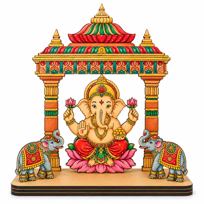 Ganesh Mandap DIY Colouring Kit