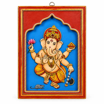 DIY Ganpati Bappa MDF Colouring Frame