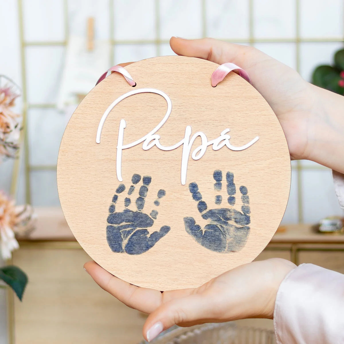 Customizable Plaque Papa or Mummy