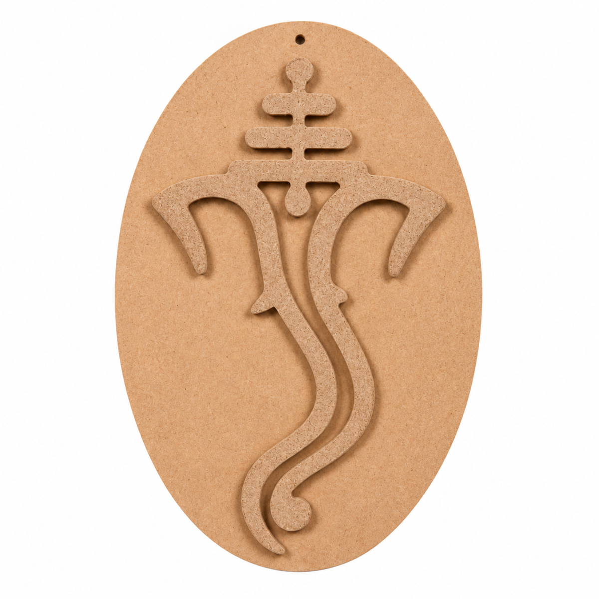 DIY Ganpati MDF Painting Wall Hanging