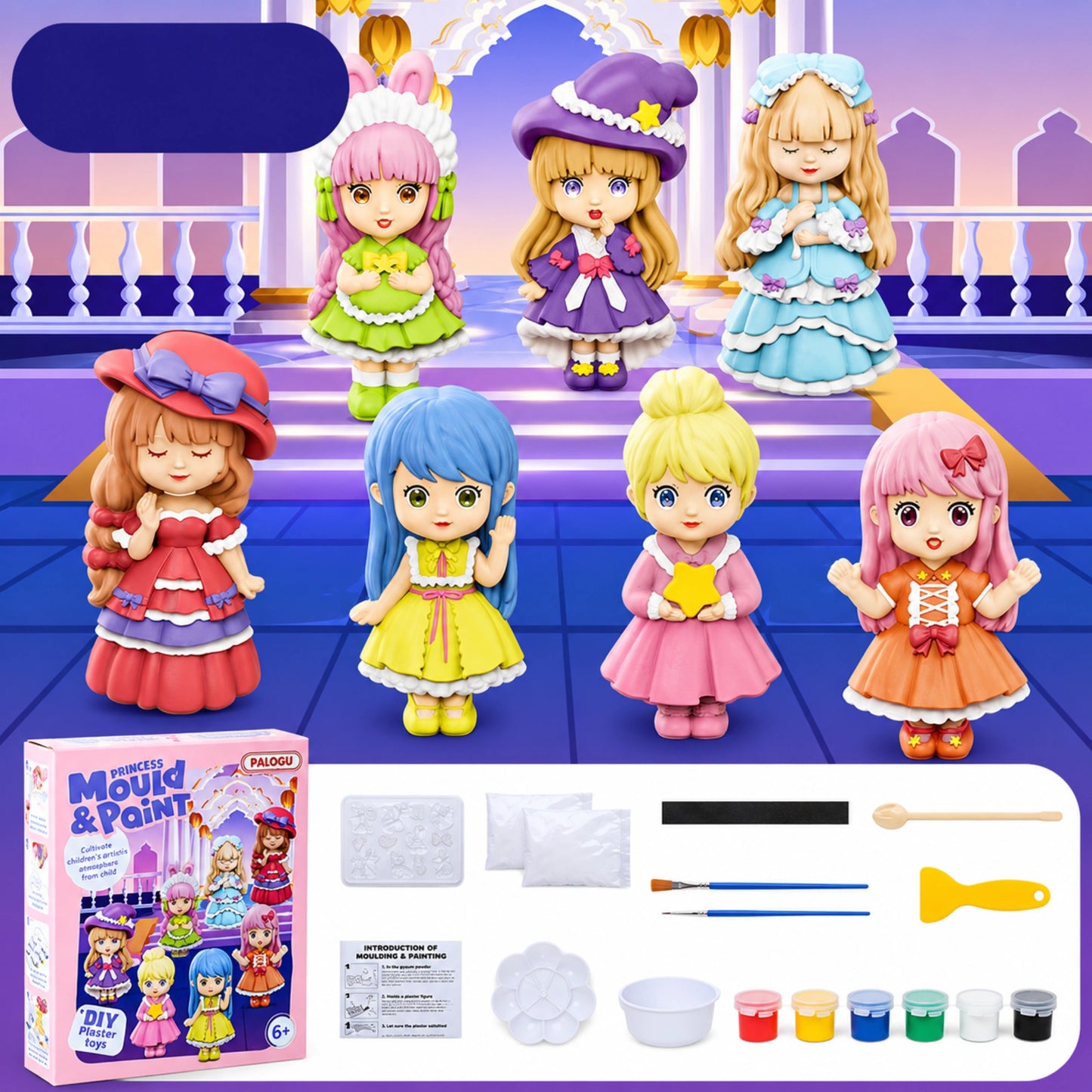 Princess Mould & Paint DIY