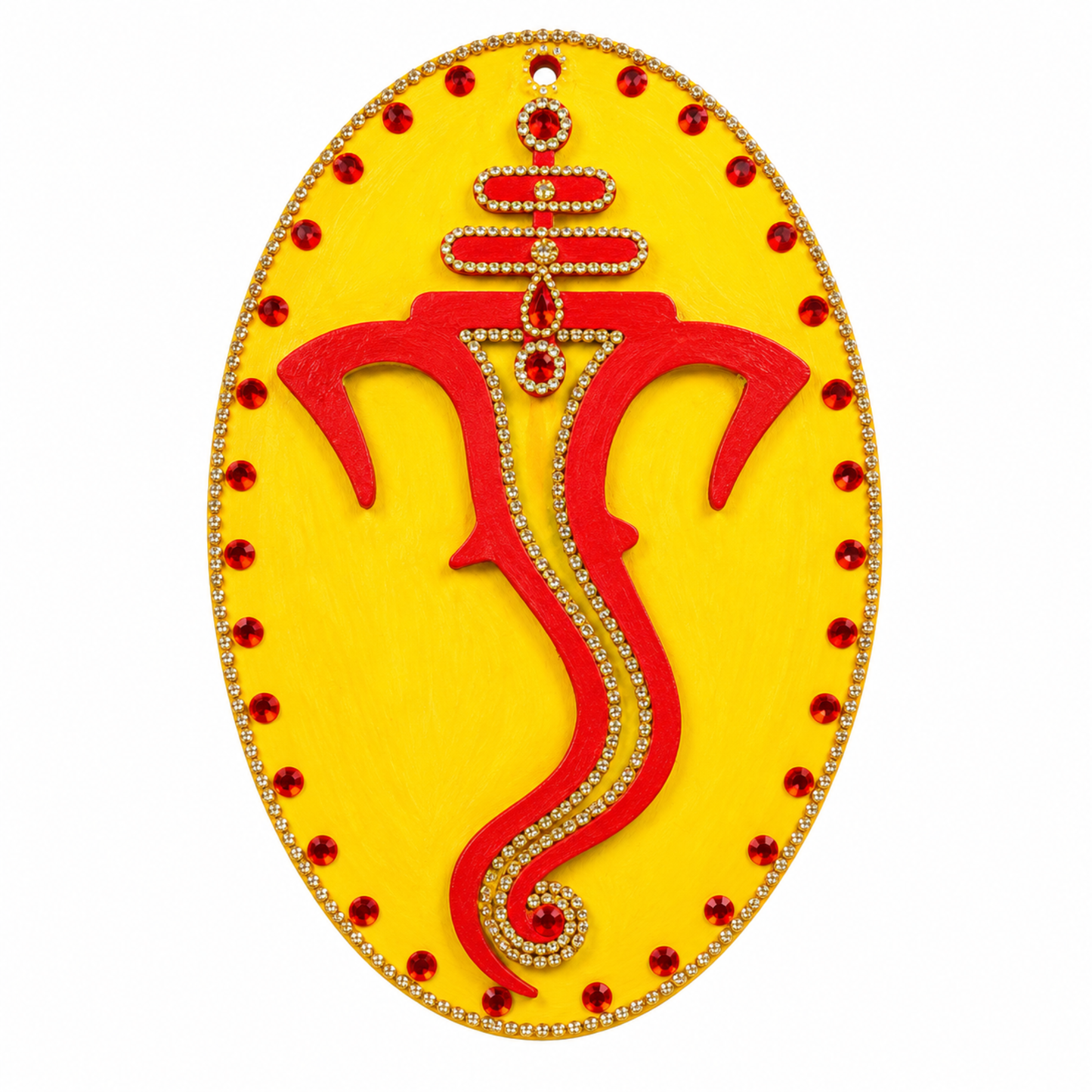 DIY Ganpati MDF Painting Wall Hanging