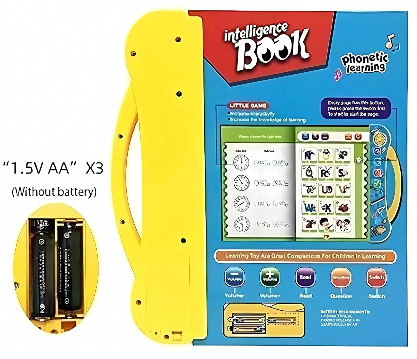 Musical Learning Book – English Learning Toy for Kids