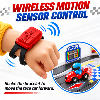 Dual-Player Racing Track Toy