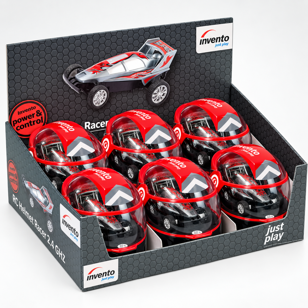 RC Helmet Racer Toy Car
