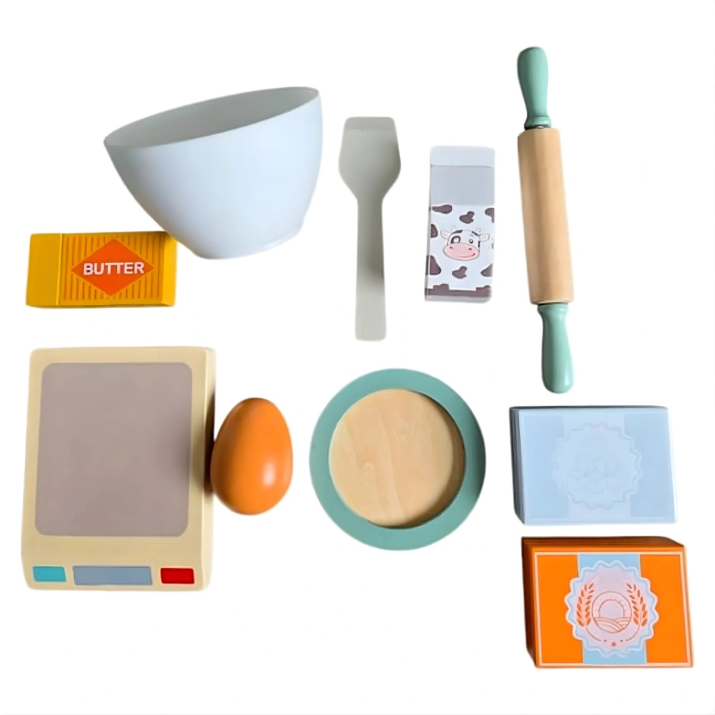 Wooden Mixer Toy Set