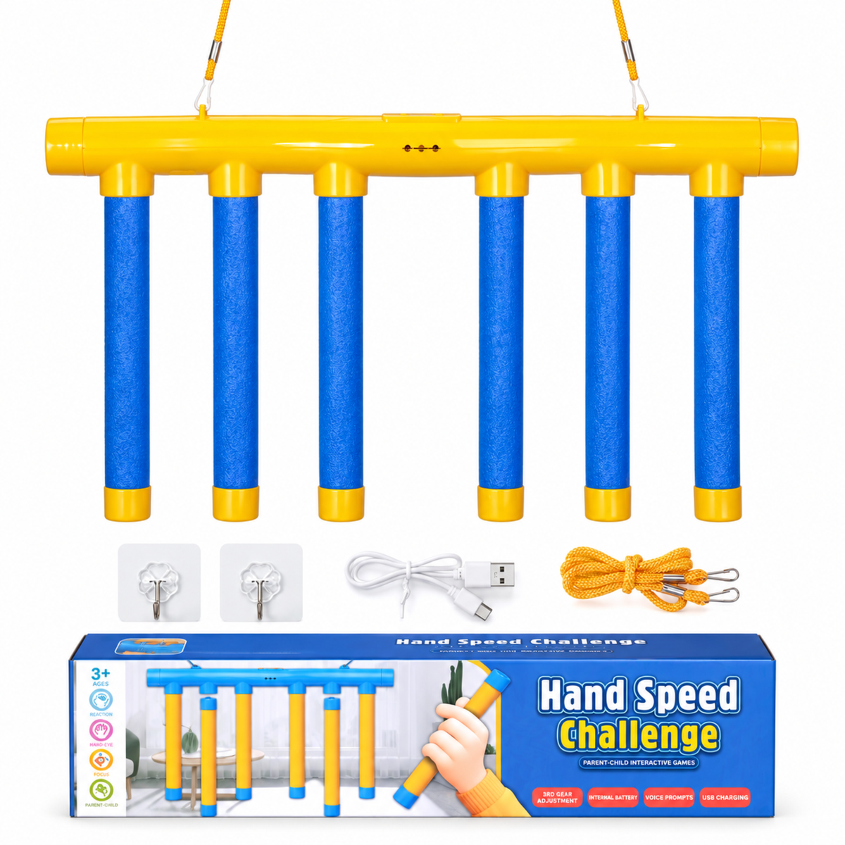 Hand Speed Reflex Challenge Game