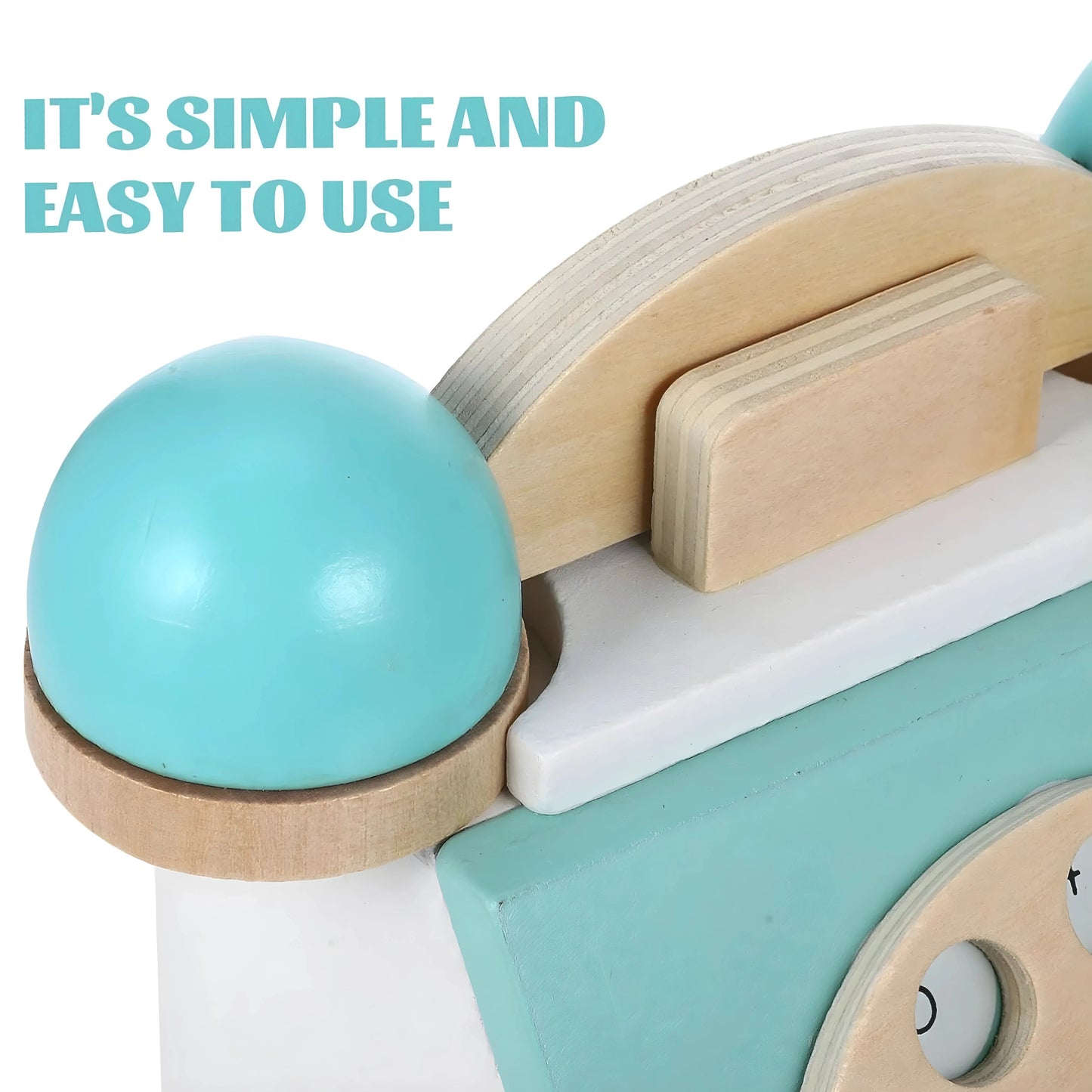 Wooden Retro Phone Toy