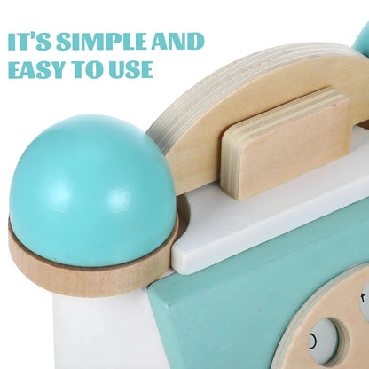 Wooden Retro Phone Toy