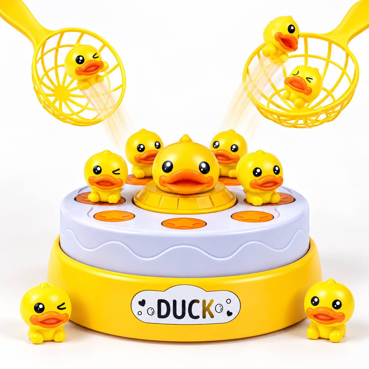 Pop-Up Duck Catching Game