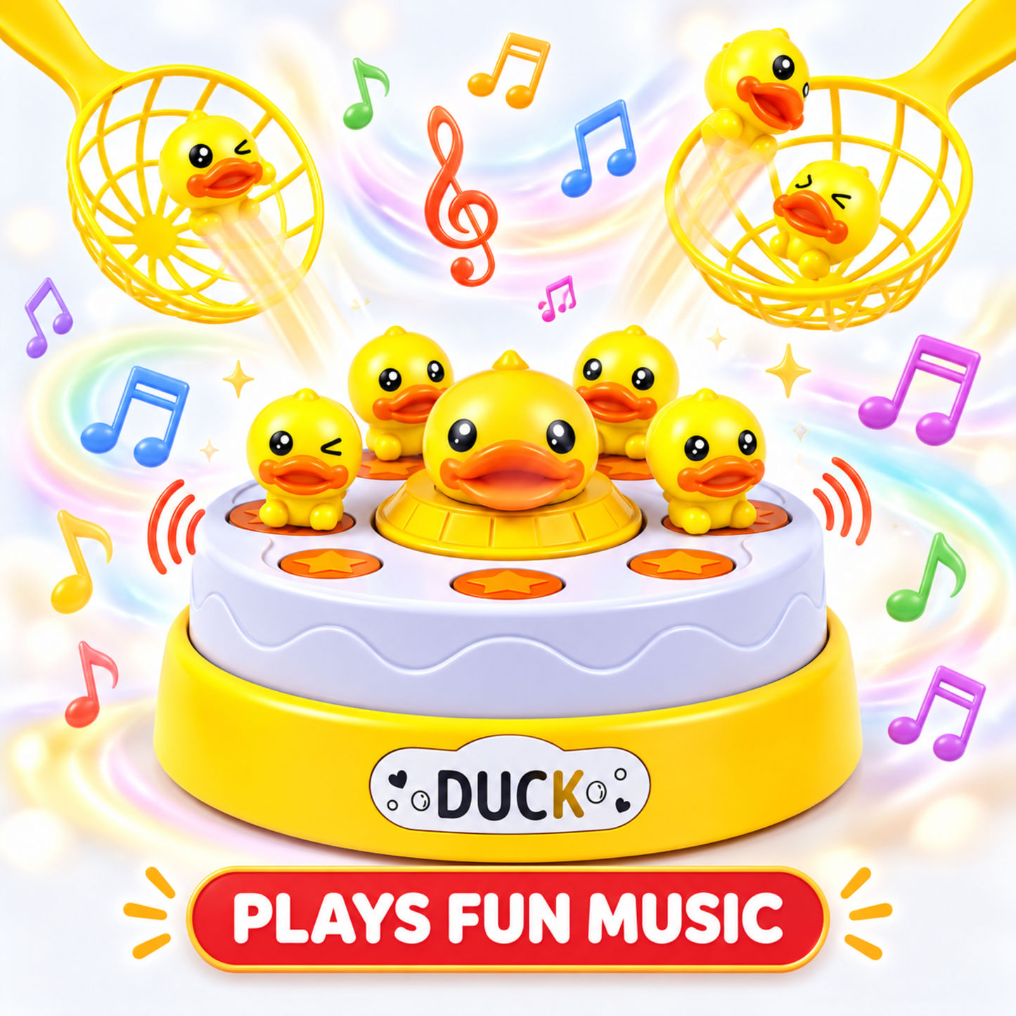 Pop-Up Duck Catching Game