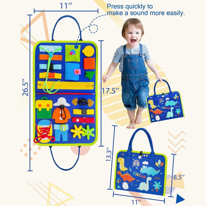 Busy Board Sensory Book