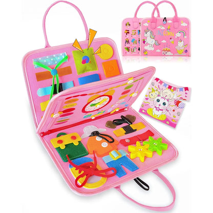 Busy Board Sensory Book