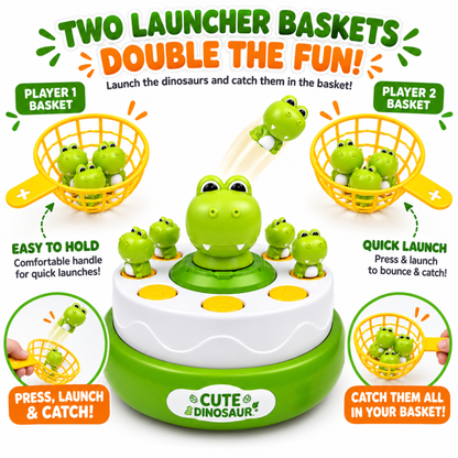 Dinosaur Bounce & Catch Game