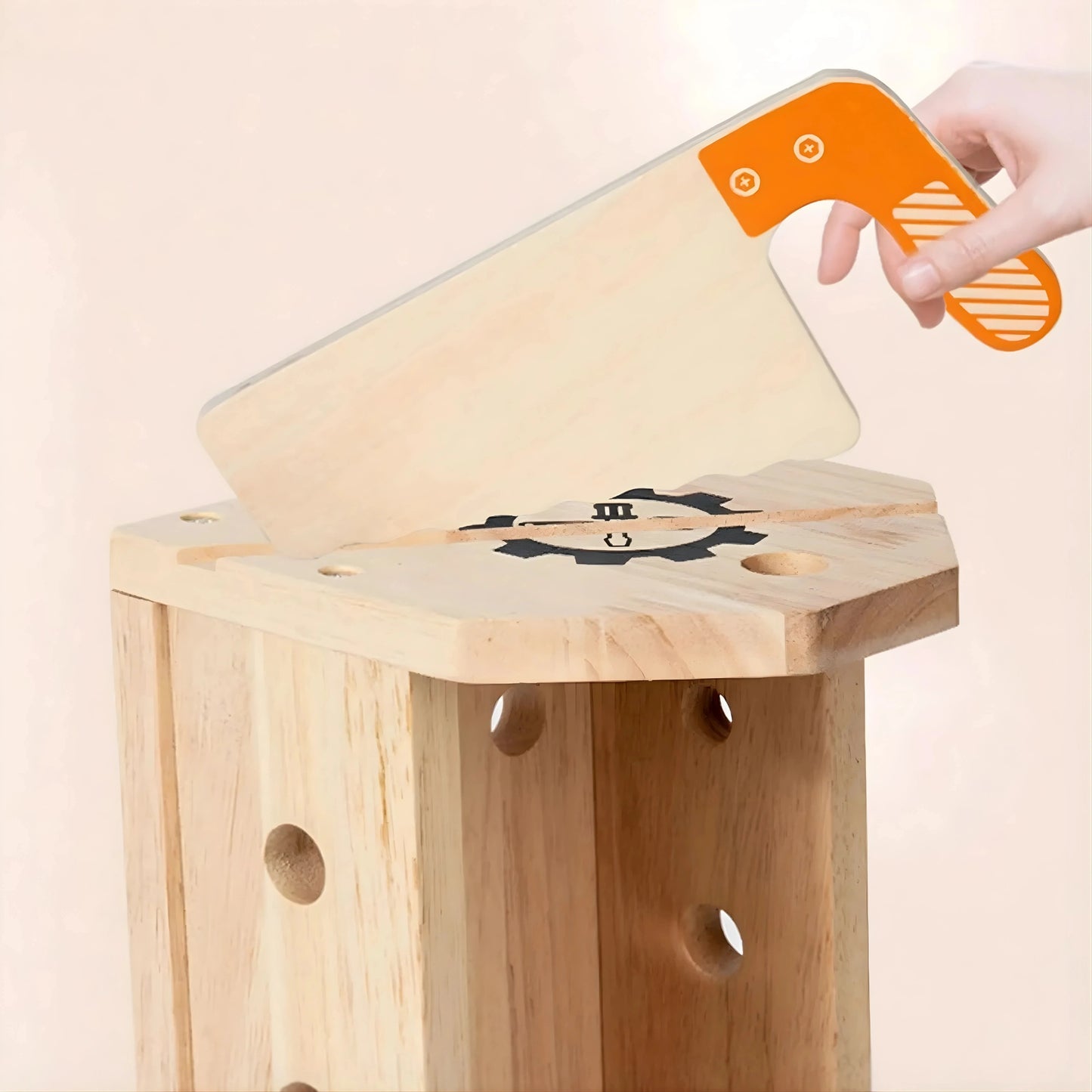 Wooden Tool Box Toy Set