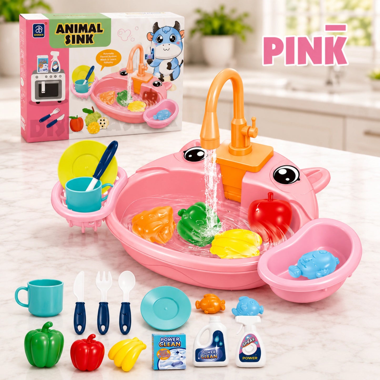 Animal Dishwasher Sink Toy