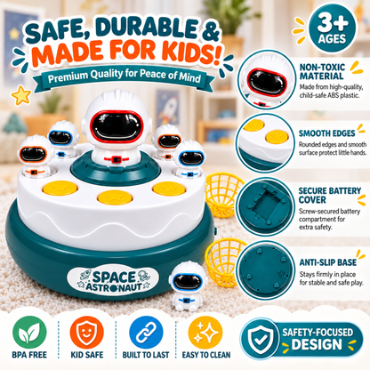 Astronaut Bounce & Catch Game