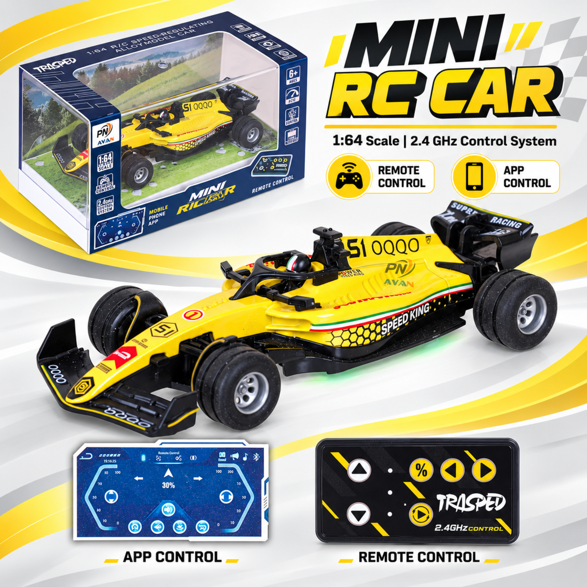 Mini Formula RC Racing Car
