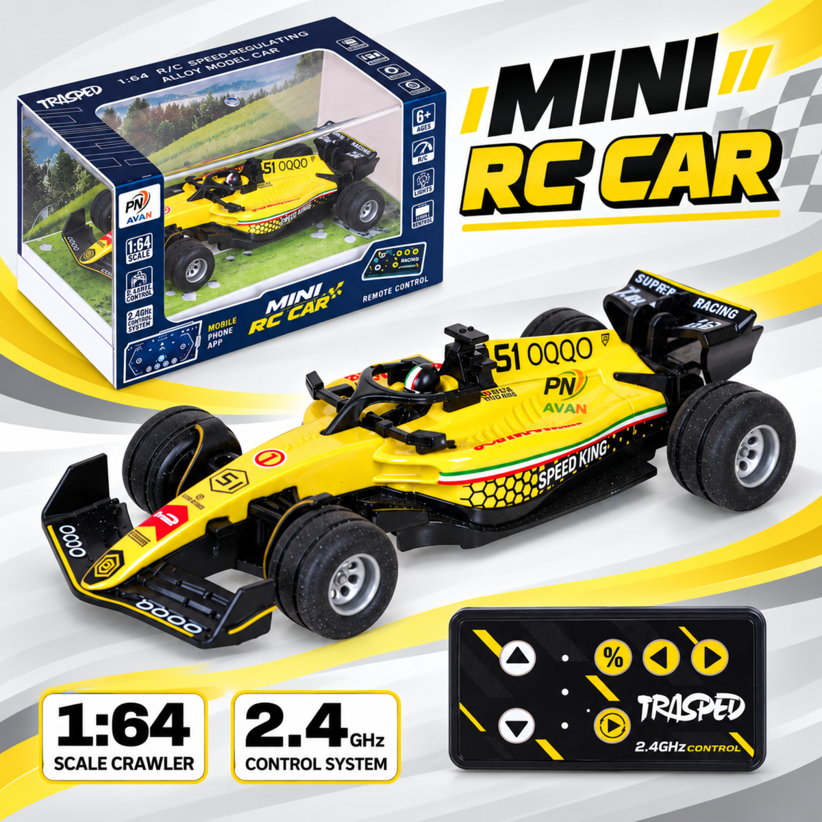 Mini Formula RC Racing Car