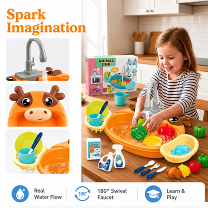 Animal Dishwasher Sink Toy