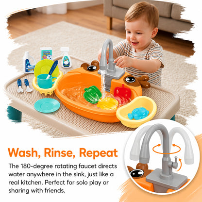 Animal Dishwasher Sink Toy