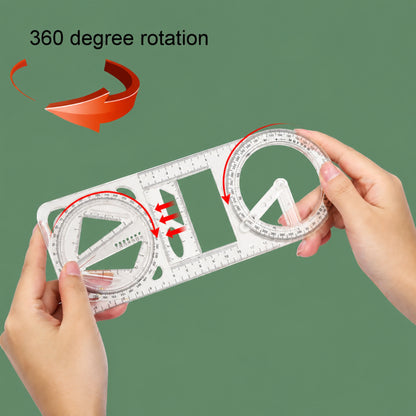 Rotating Geometry Ruler