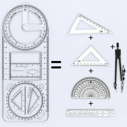 Rotating Geometry Ruler