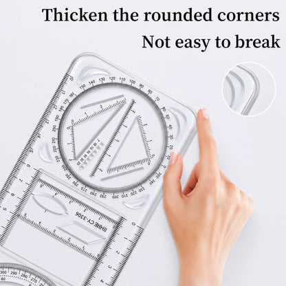 Rotating Geometry Ruler
