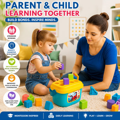 Alphabet & Shape Sorter Bucket