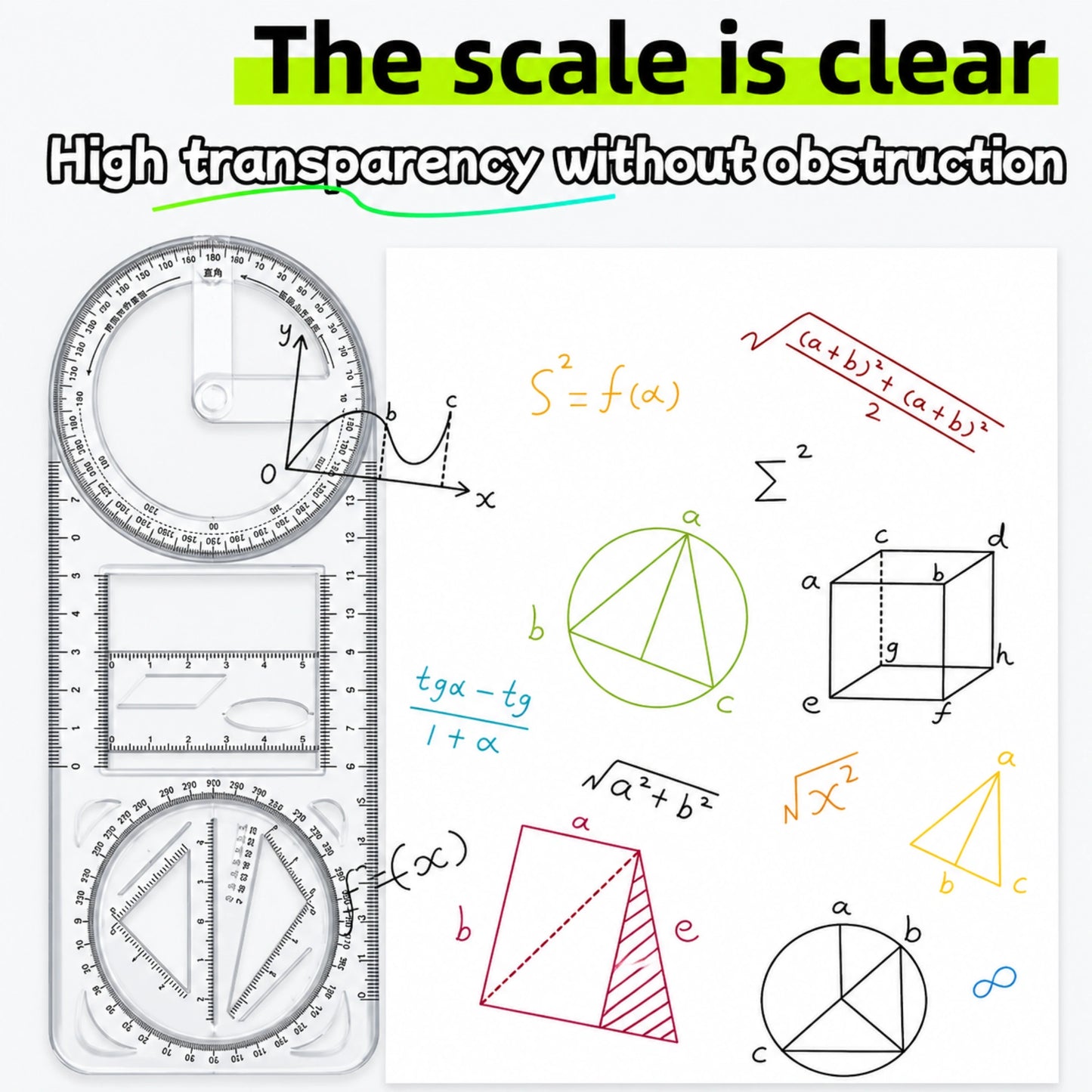 Rotating Geometry Ruler