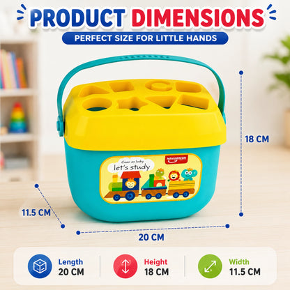 Alphabet & Shape Sorter Bucket