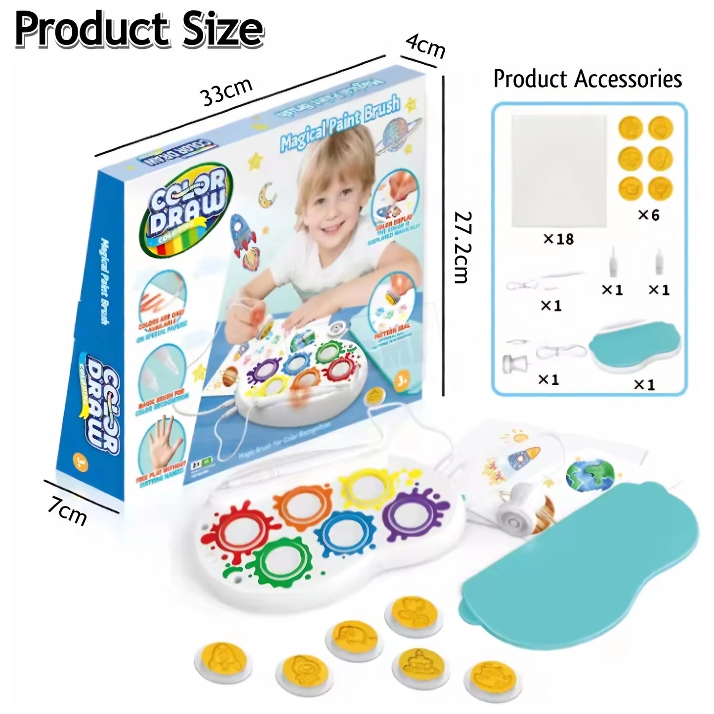 Magic Paint Brush Set