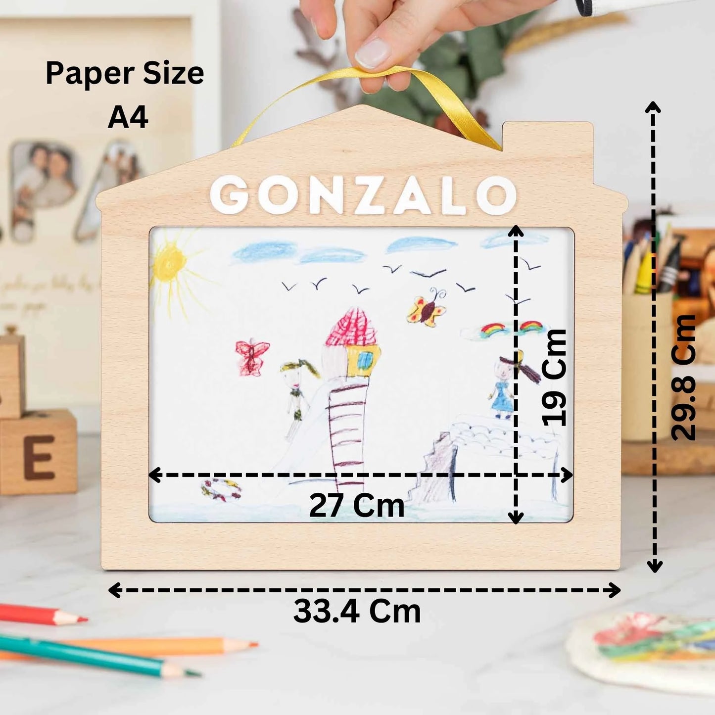 House Drawings Frame – Save and Display