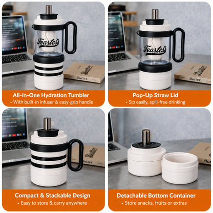 Fearless All-in-One Hydration Tumbler