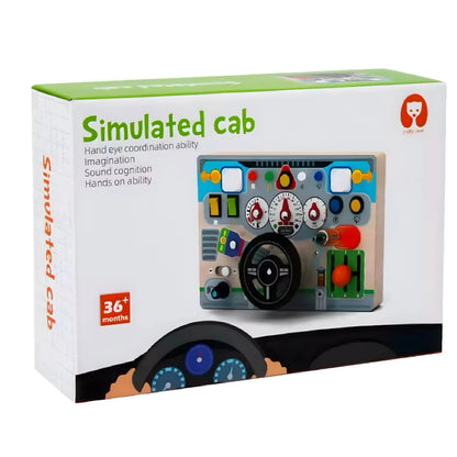 Wooden Car Busy Board