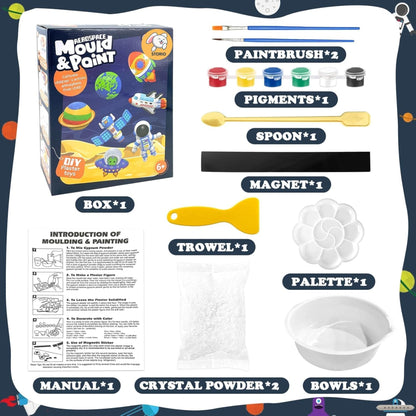 DIY Space Mould & Paint Kit for Kids