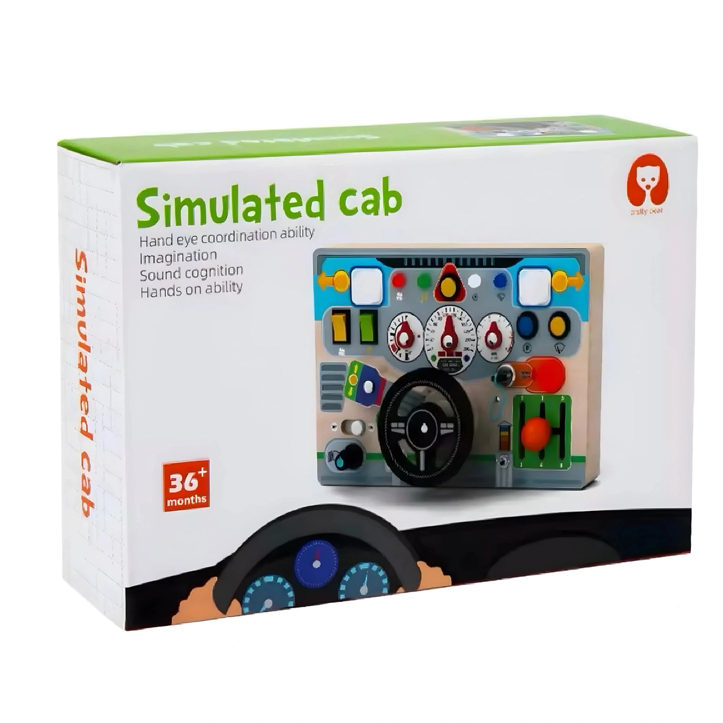Wooden Car Busy Board
