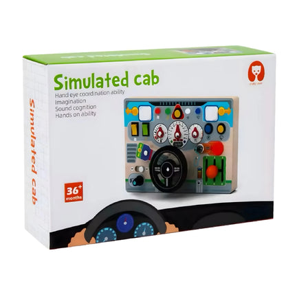 Wooden Car Busy Board