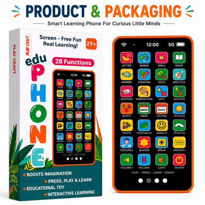 Edu Phone™ Hindi & English Learning Phone