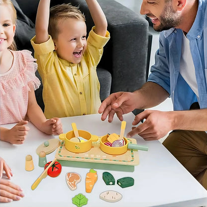 Wooden Kitchen Set Toy