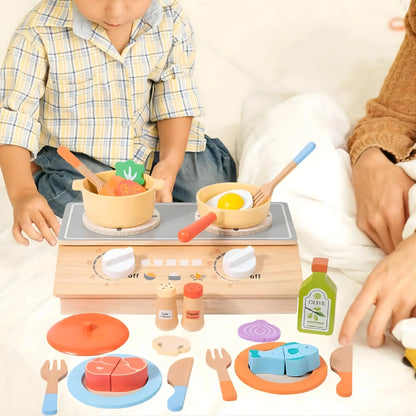 Wooden Kitchen Set Toy