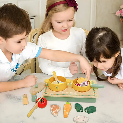 Wooden Kitchen Set Toy