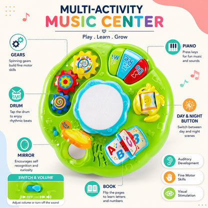 Multi-Activity Musical Learning Table