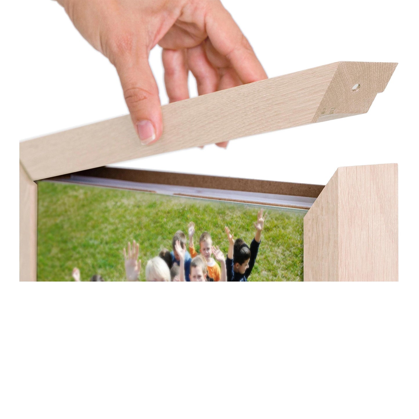 A5 Photo Frame with Display & Storage