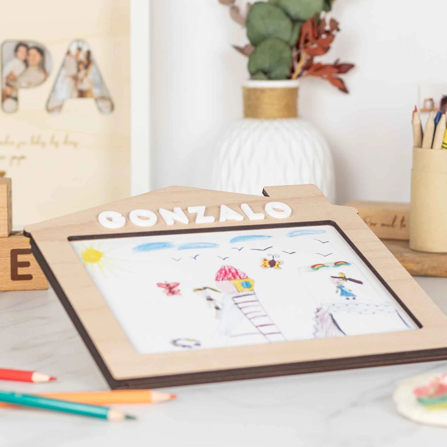 House Drawings Frame – Save and Display